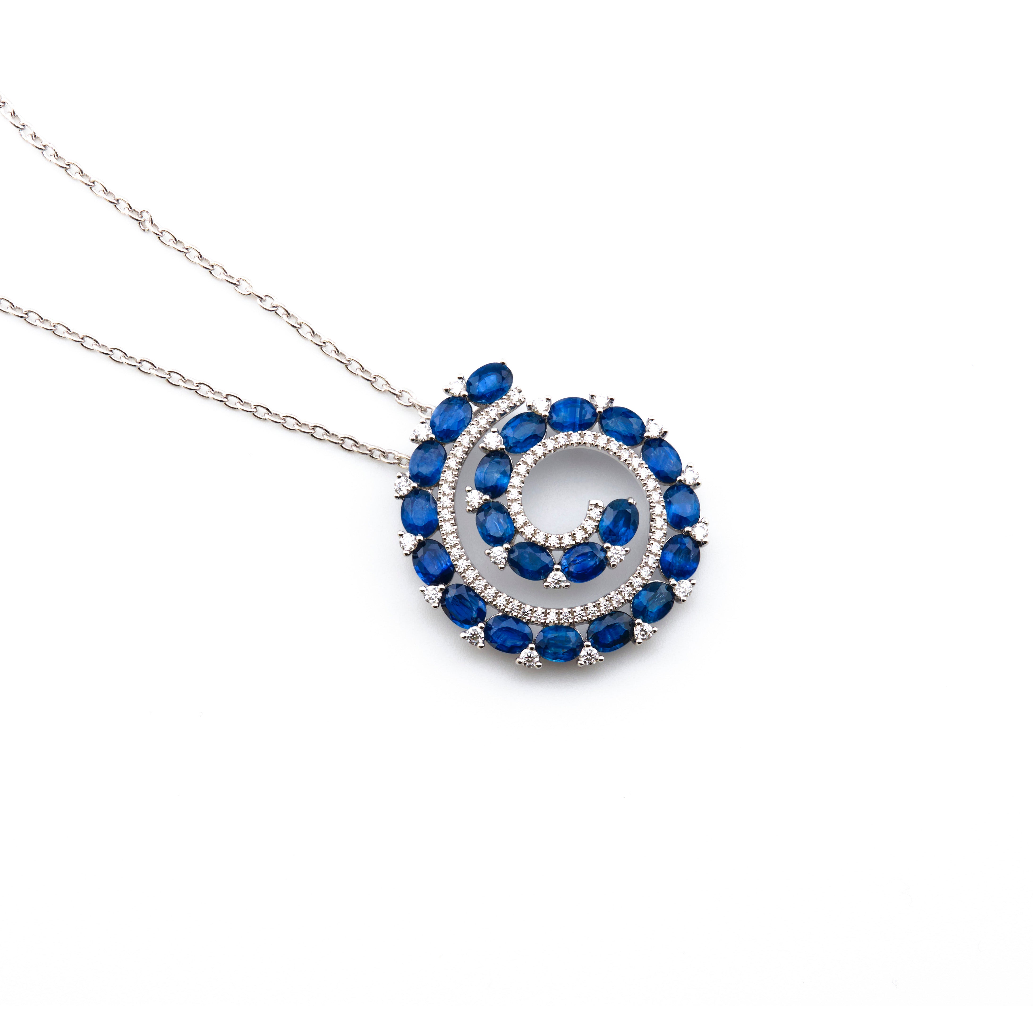 Ceylon Blue Sapphire Pendant